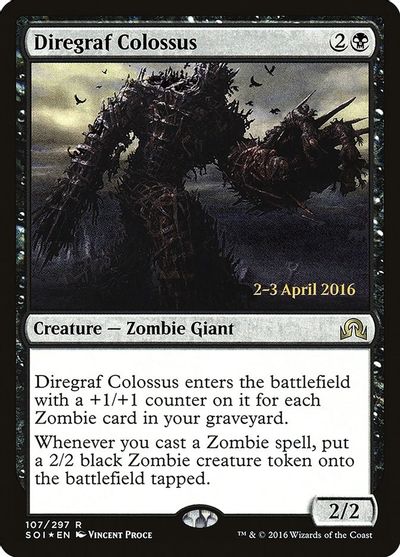Diregraf Colossus card art