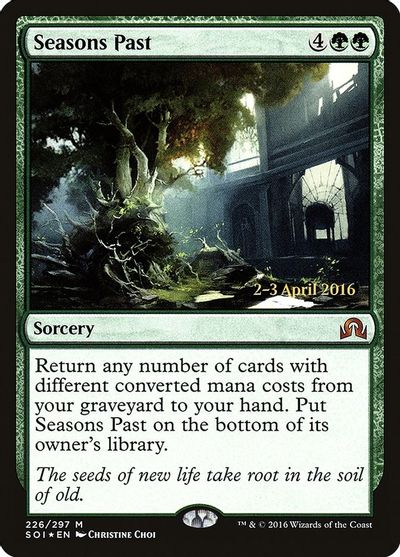 Seasons Past card art