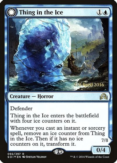 Thing in the Ice card art