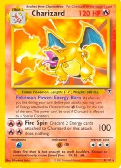Charizard - 3/110 (WotC Legendary Collection) card art