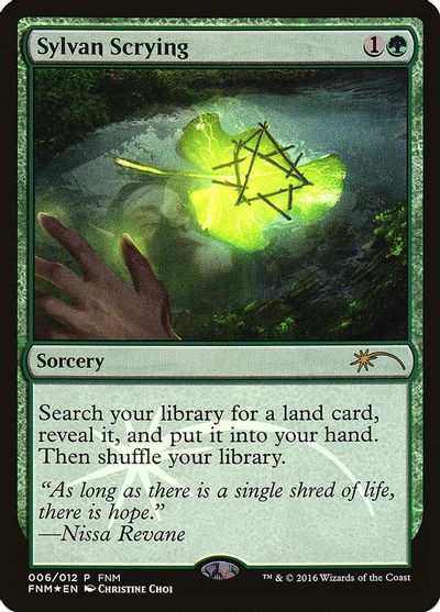 Sylvan Scrying card art