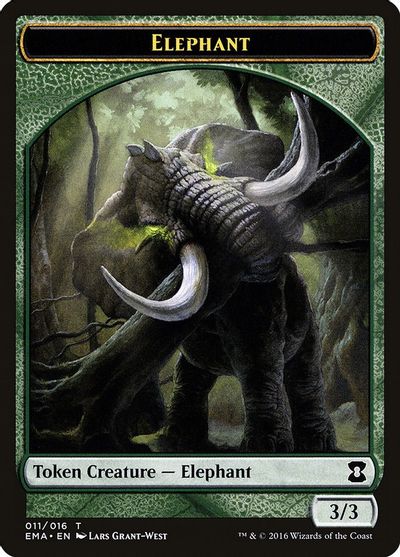 Elephant Token card art