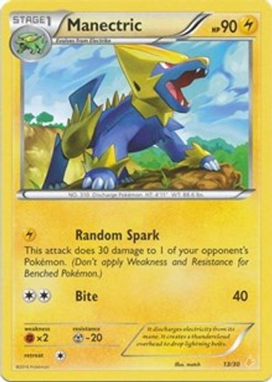 Manectric (22) card art