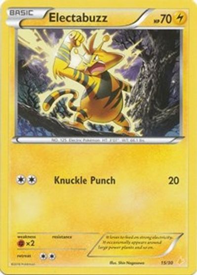 Electabuzz (23) card art