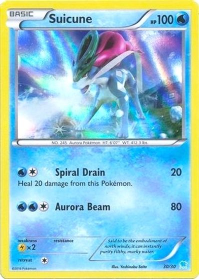 Suicune (30 - Holo) card art