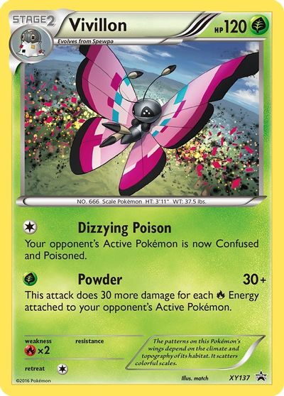 Vivillon card art