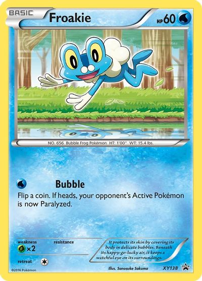 Froakie - XY138 card art