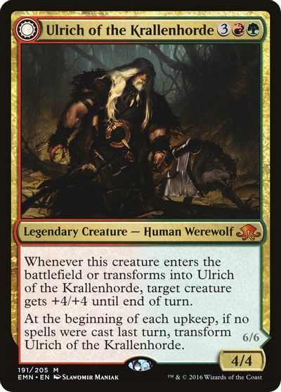 Ulrich of the Krallenhorde card art