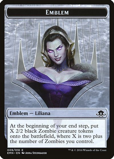 Emblem - Liliana, the Last Hope card art