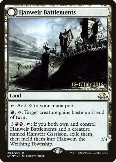 Hanweir Battlements card art