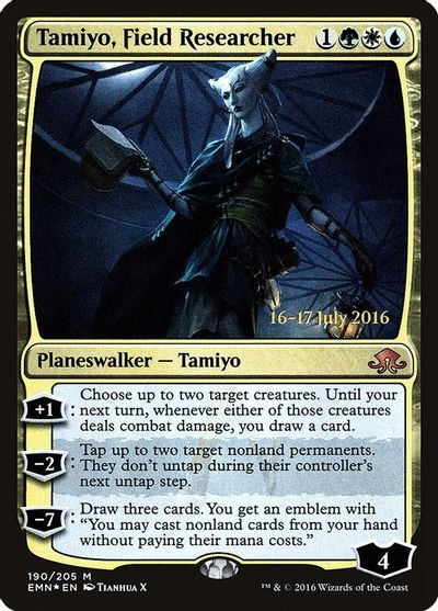 Tamiyo, Field Researcher card art
