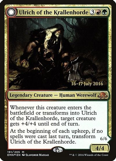 Ulrich of the Krallenhorde card art