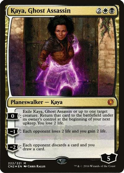 Kaya, Ghost Assassin (Alternate Art Foil) card art