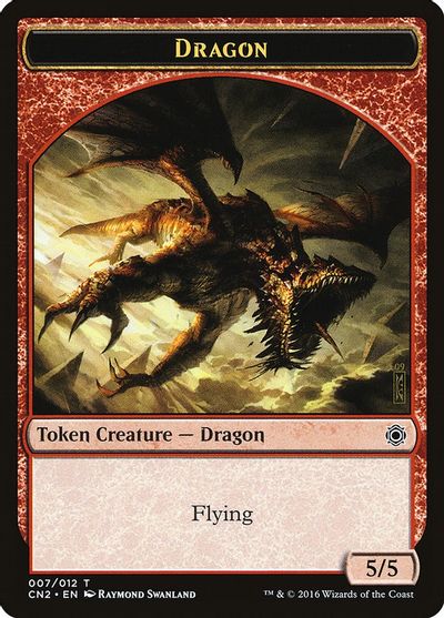 Dragon Token card art