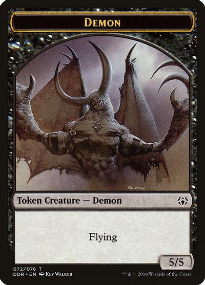 Demon Token card art