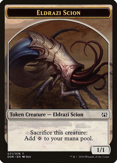 Eldrazi Scion Token card art