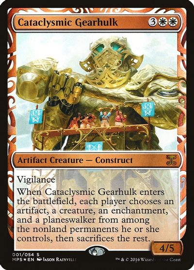 Cataclysmic Gearhulk card art
