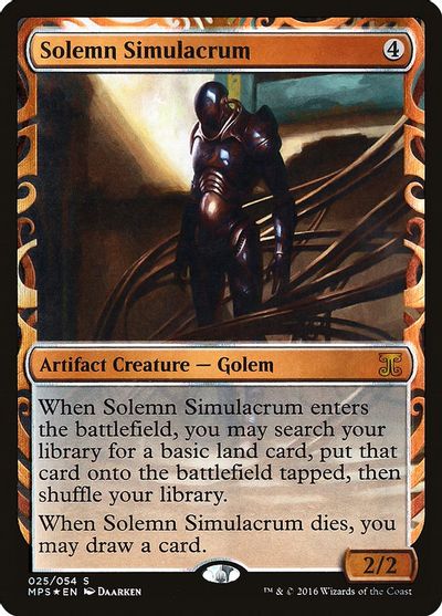 Solemn Simulacrum card art