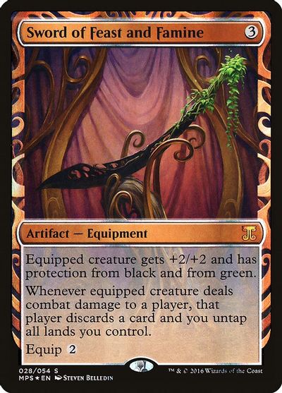 Sword of Feast and Famine card art
