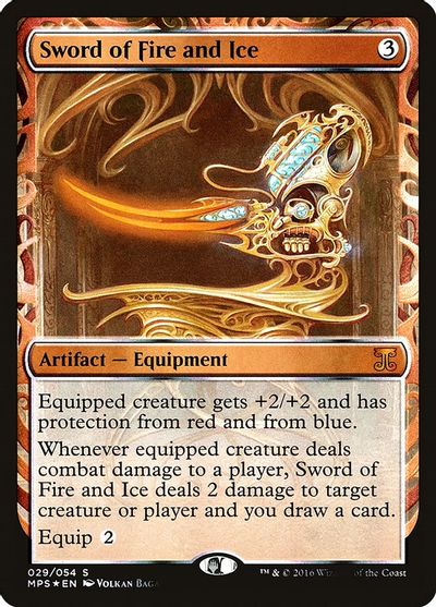 Sword of Fire and Ice card art