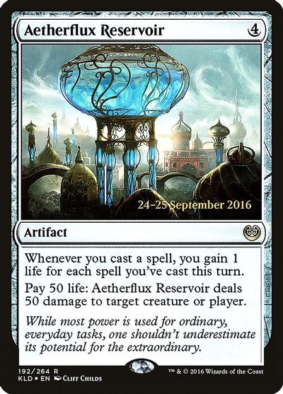 Aetherflux Reservoir card art