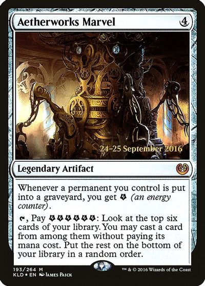Aetherworks Marvel card art