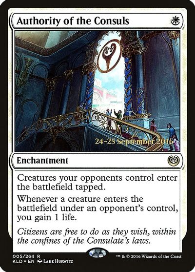 Authority of the Consuls (KLD) card art