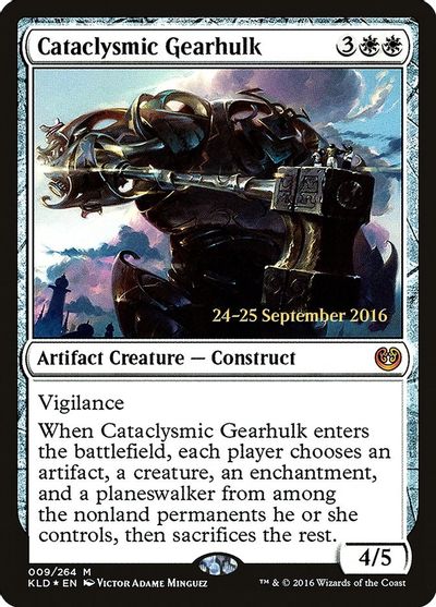 Cataclysmic Gearhulk card art