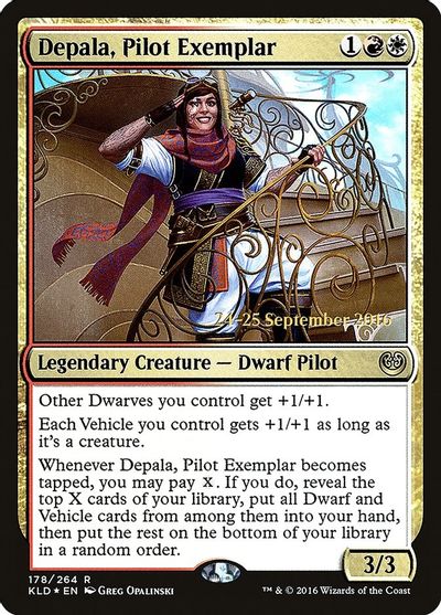 Depala, Pilot Exemplar card art