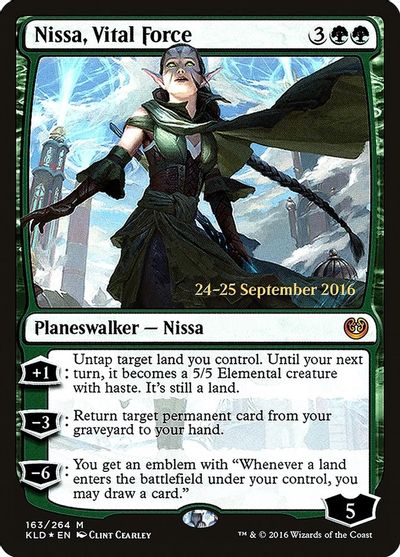 Nissa, Vital Force card art
