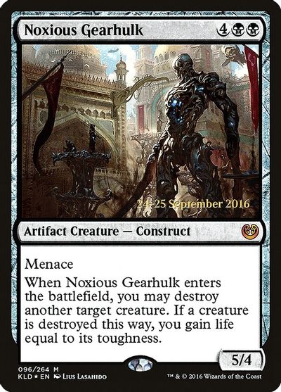 Noxious Gearhulk card art