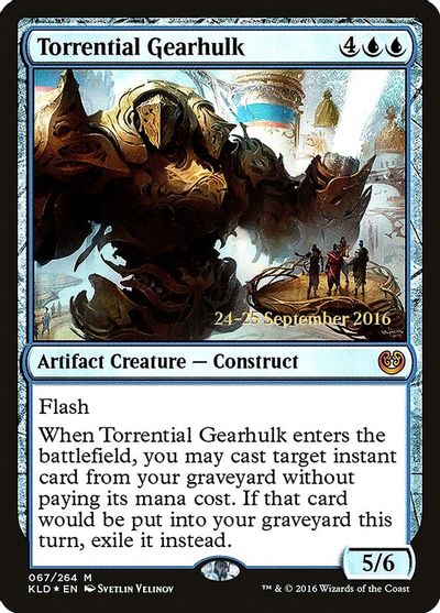 Torrential Gearhulk card art