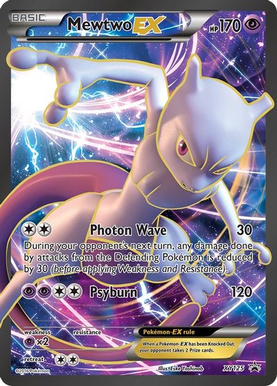 Mewtwo EX - XY125 card art