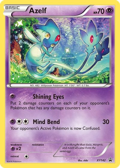 Azelf - XY142 card art