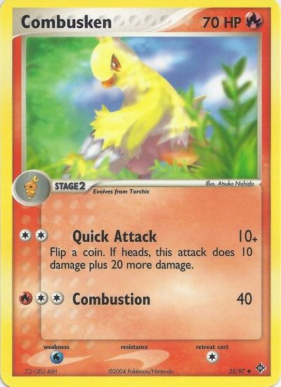 Combusken card art