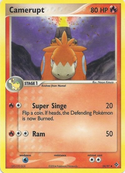 Camerupt card art