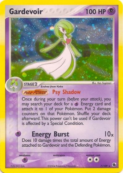 Gardevoir (Holo) card art