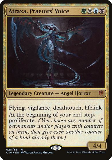 Atraxa, Praetors' Voice (Commander 2016) card art