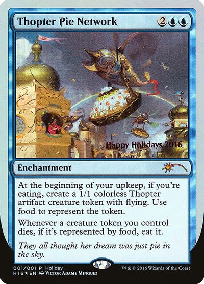 Thopter Pie Network card art