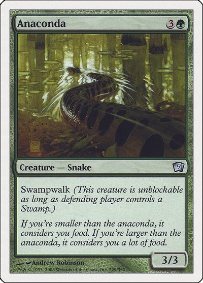 Anaconda card art