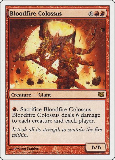 Bloodfire Colossus card art