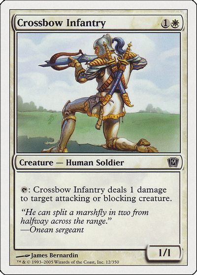 Crossbow Infantry card art