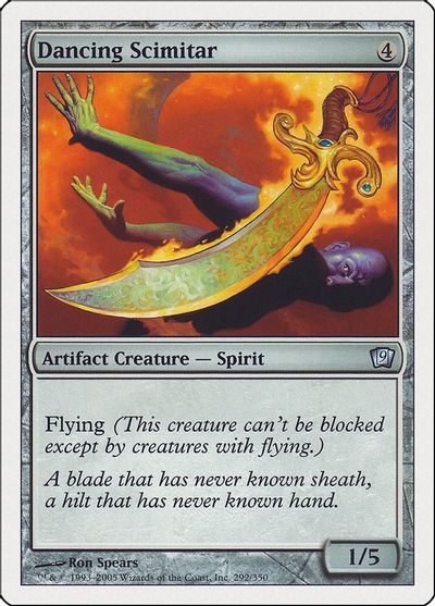 Dancing Scimitar card art