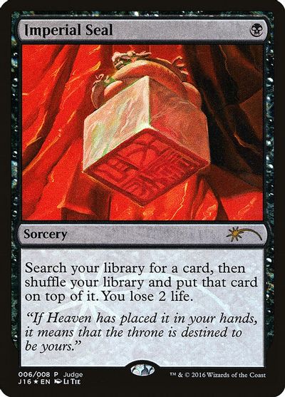 Imperial Seal card art