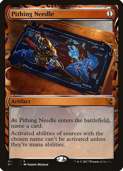 Pithing Needle card art