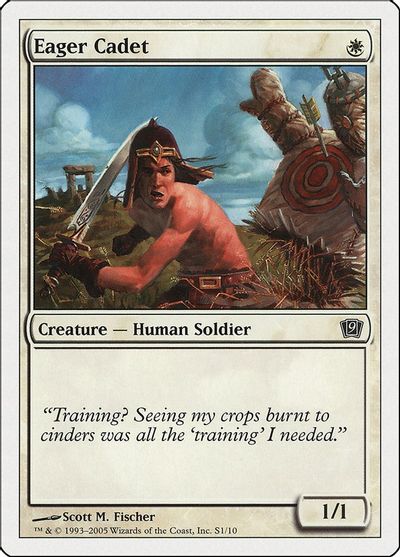Eager Cadet card art