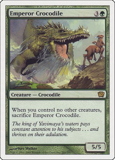 Emperor Crocodile card art