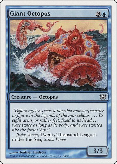Giant Octopus card art