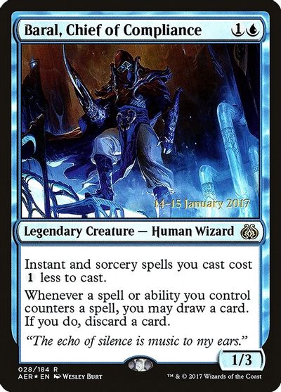 Baral, Chief of Compliance card art
