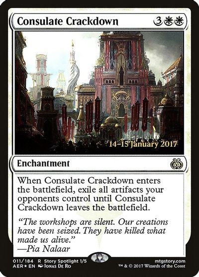 Consulate Crackdown card art